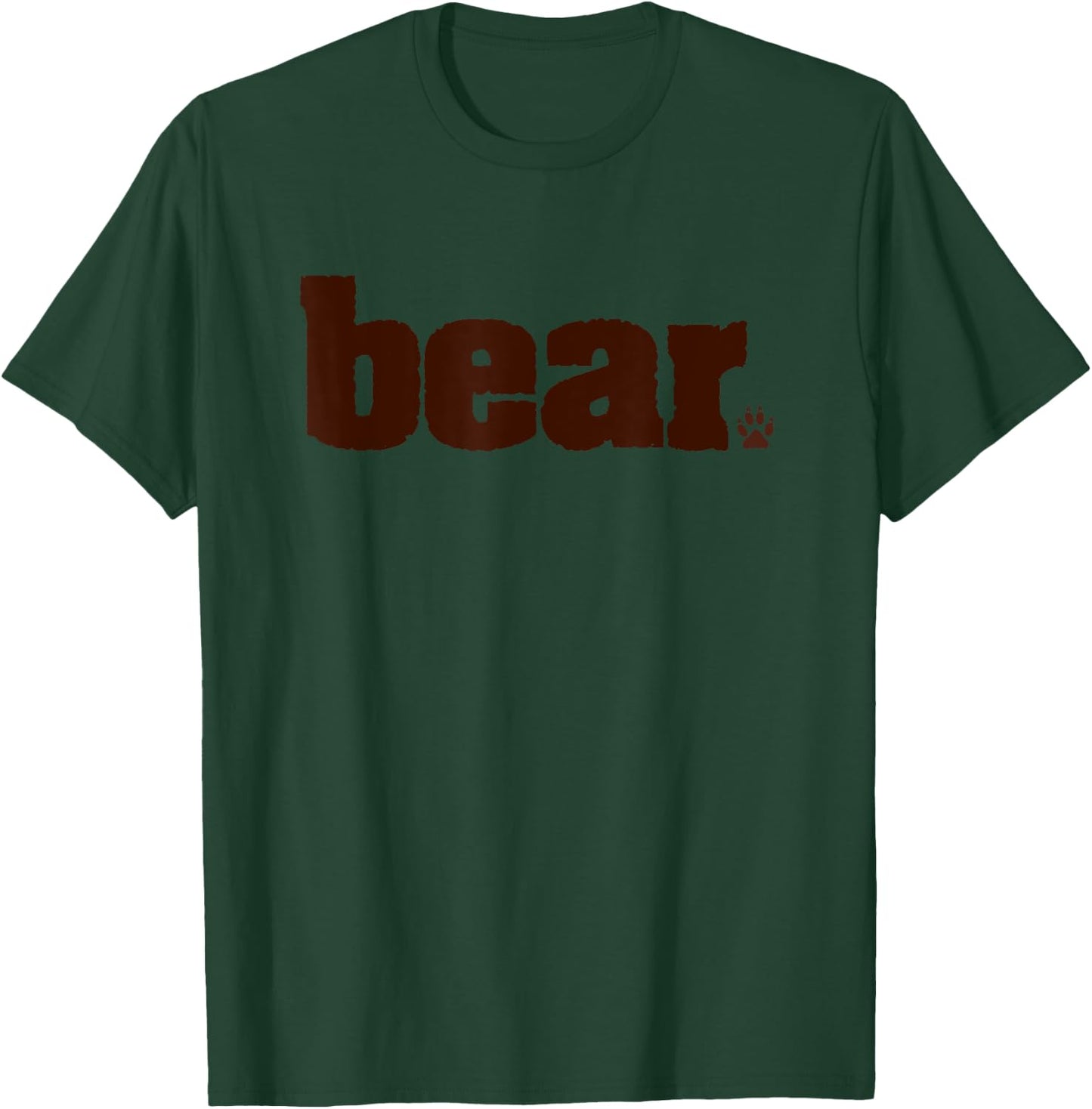 BEAR Manly Men Gay Pride Queer T-Shirt - T-Shirt | Forest