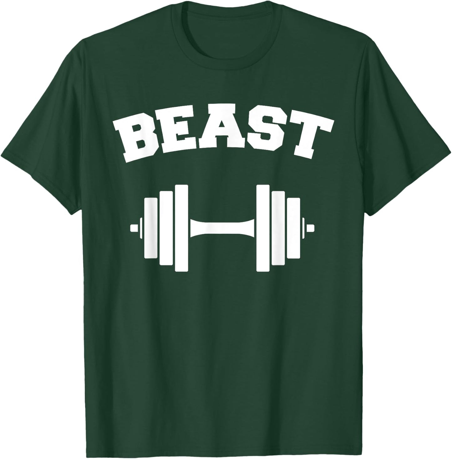 Beast Couples Weightlifting Beast T-Shirt - T-Shirt | Forest