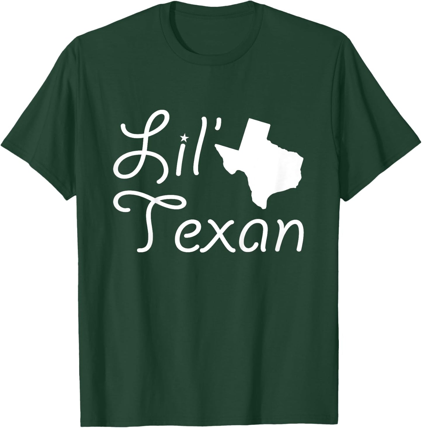 Lil' Texan | Funny Texas Kid Toddler | Boy Girl T-Shirt - T-Shirt | Forest