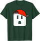 Funny Electrician Electrical Plug Face Electricians T-Shirt - T-Shirt | Forest