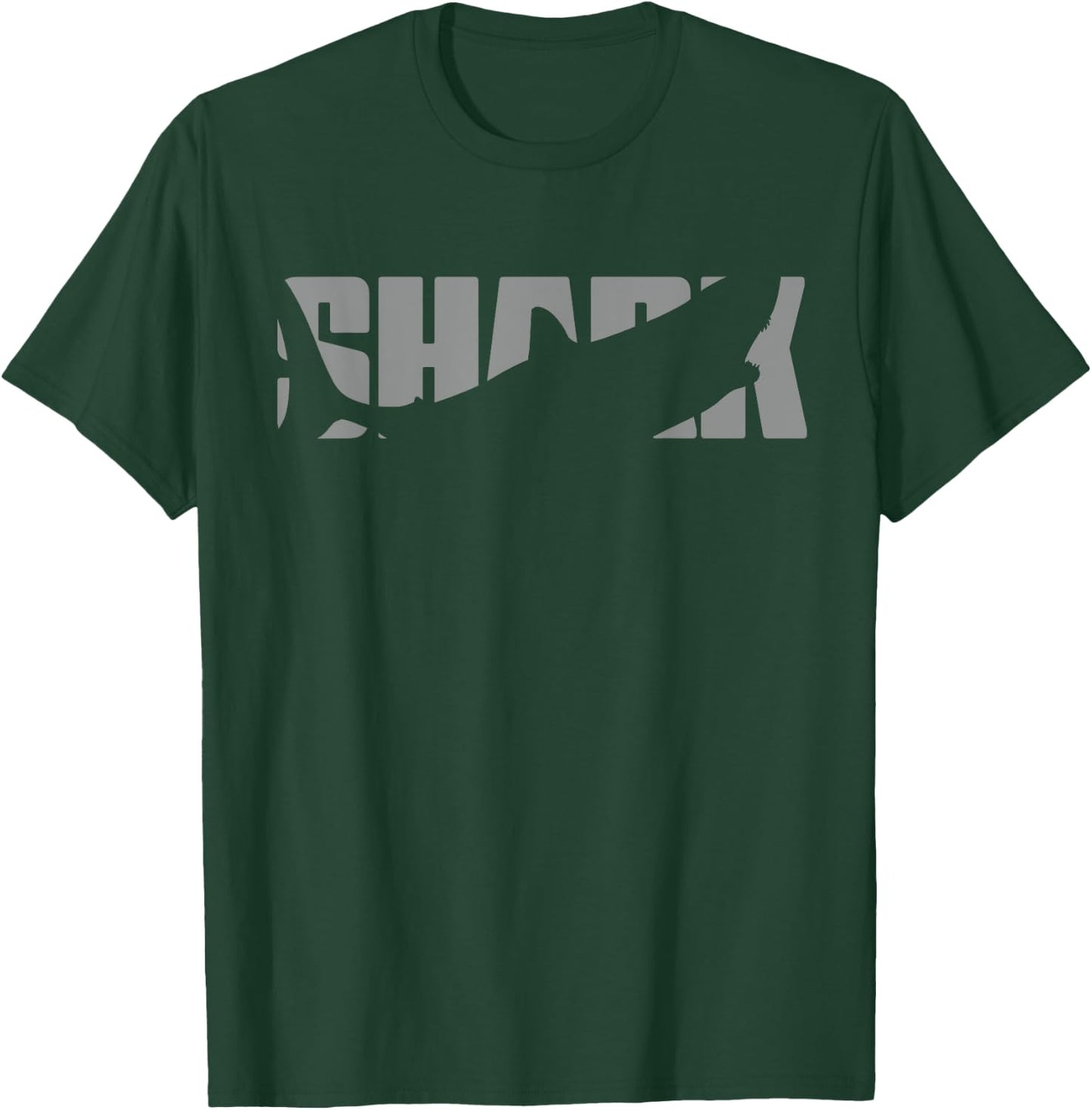 Shark Lover Clothing - Great White Shark T-Shirt - T-Shirt | Forest