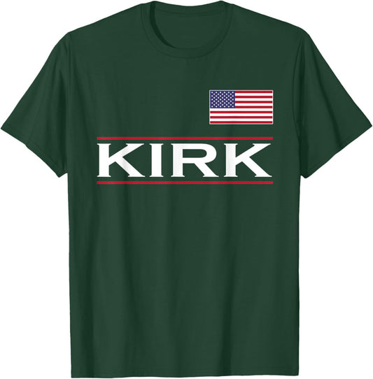 KIRK Personalized Name Funny Birthday Gift T-Shirt - T-Shirt | Forest