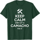 CAMACHO Funny Surname Birthday Family Tree Reunion Gift T-Shirt - T-Shirt | Forest