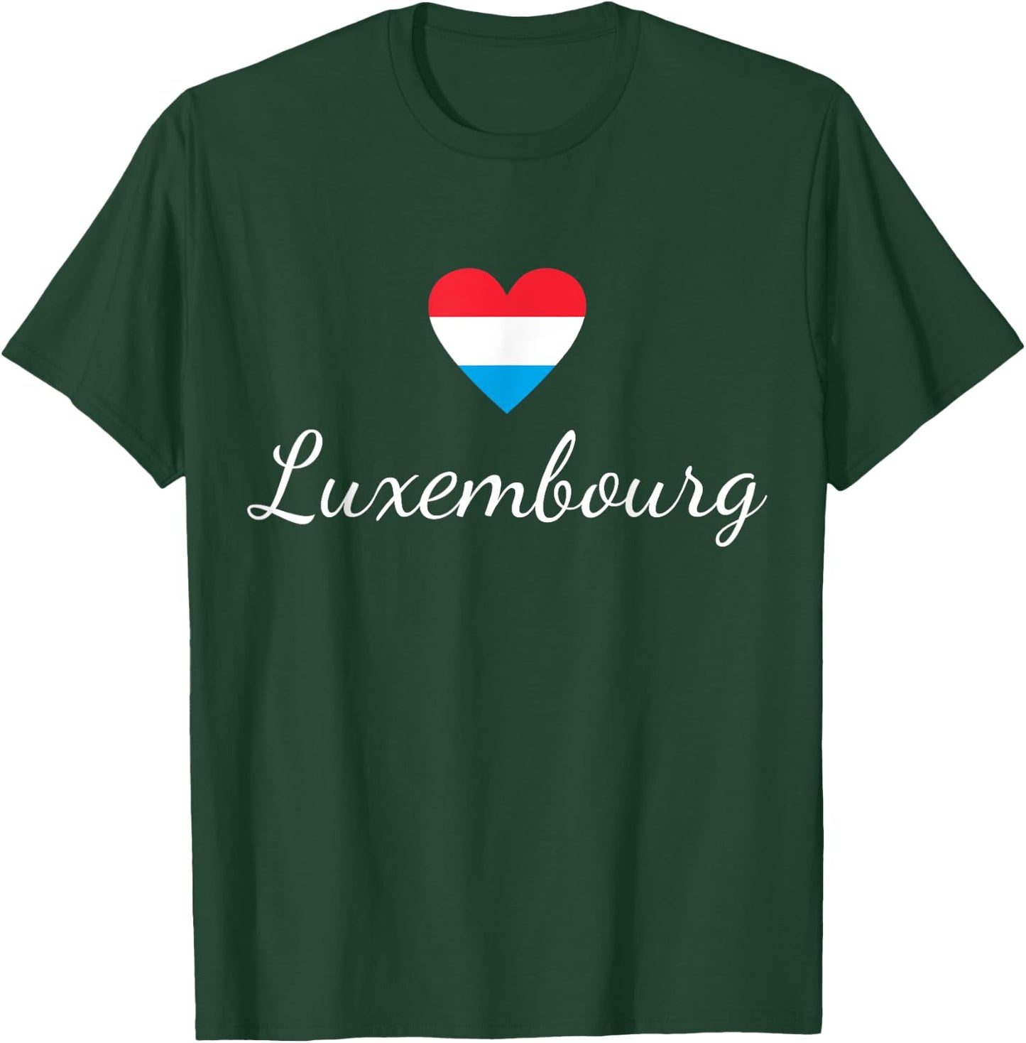 Luxembourg Flag, Luxembourg Travel, Luxembourger, Luxembourg T-Shirt - T-Shirt | Forest