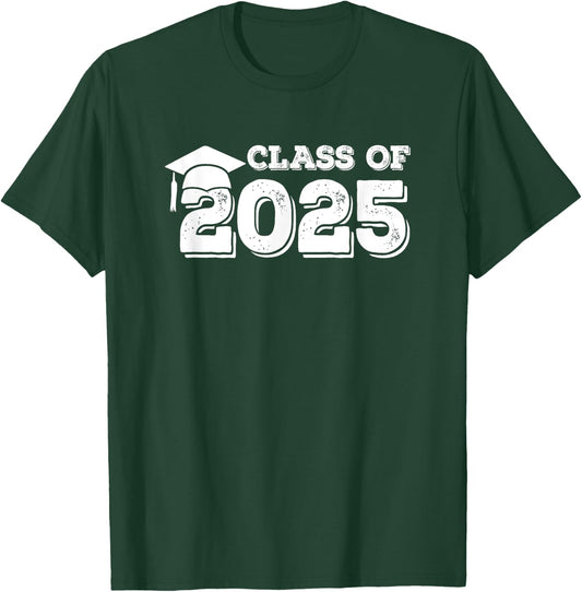 Class of 2025 Shirt Senior Graduation 2025 T-Shirt - T-Shirt | Forest