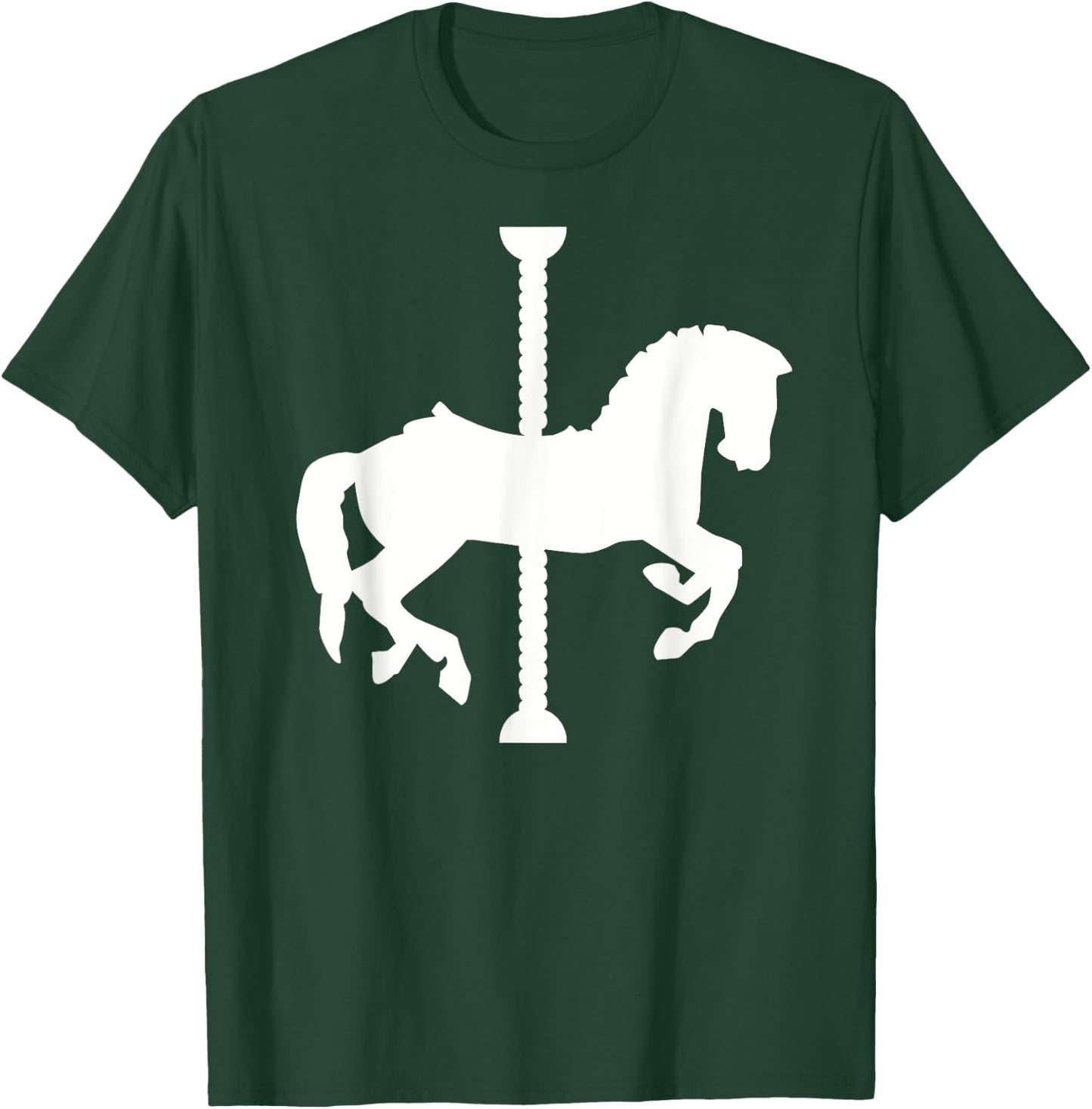 Carousel horse T-Shirt - T-Shirt | Forest