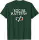 My social battery is low for an introvert T-Shirt - T-Shirt | Forest