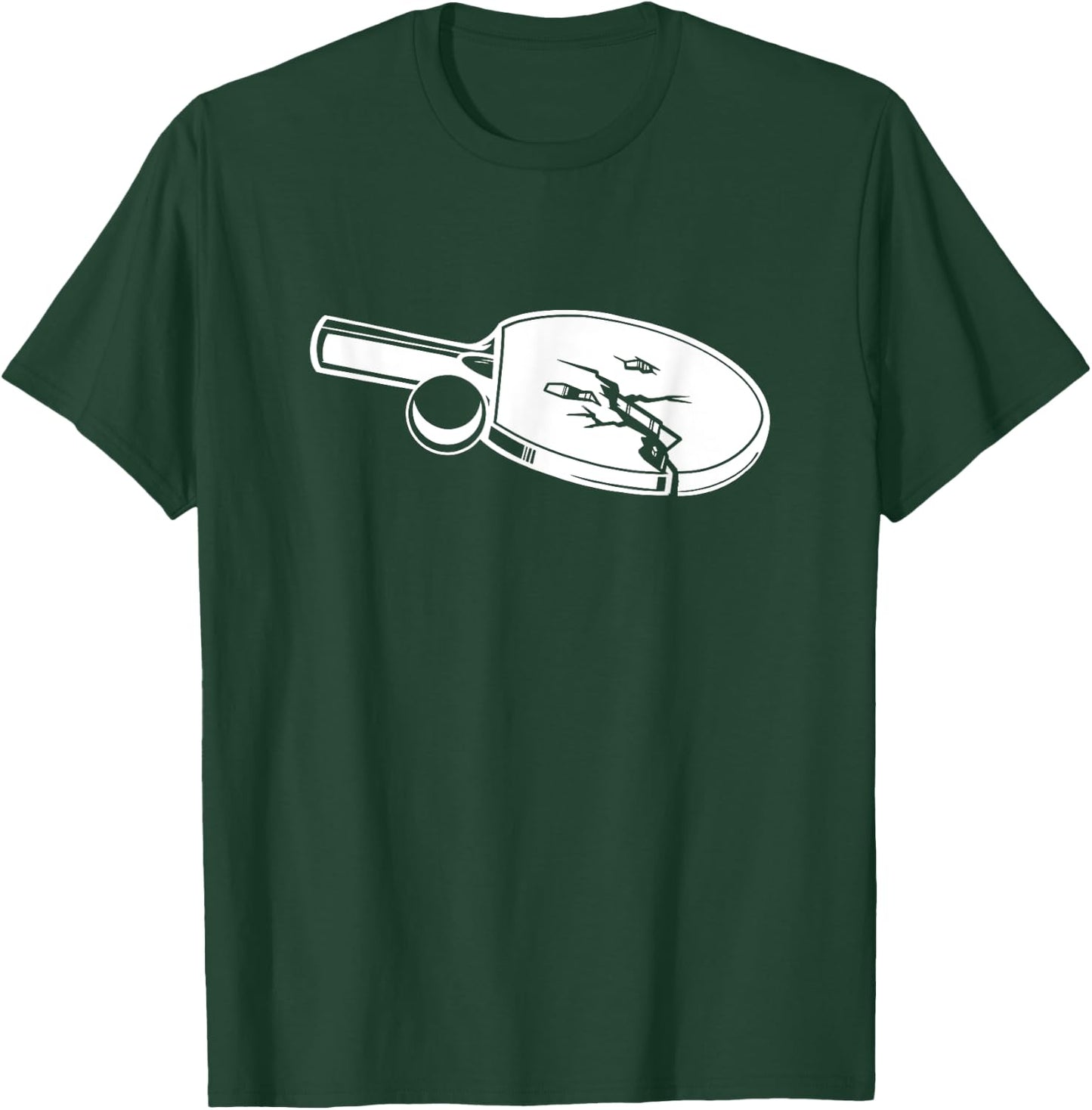 Table tennis old butterfly design for table tennis players T-Shirt - T-Shirt | Forest