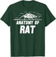 Anatomy of Rat - Rat Costume Mouse Rat T-Shirt - T-Shirt | Forest