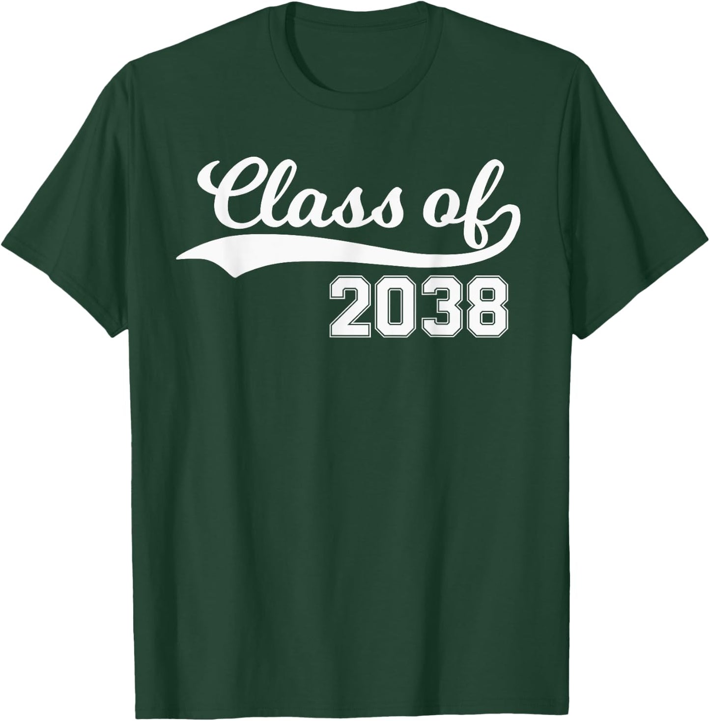 Class of 2038 Grow with Me First Day of School T-Shirt - T-Shirt | Forest