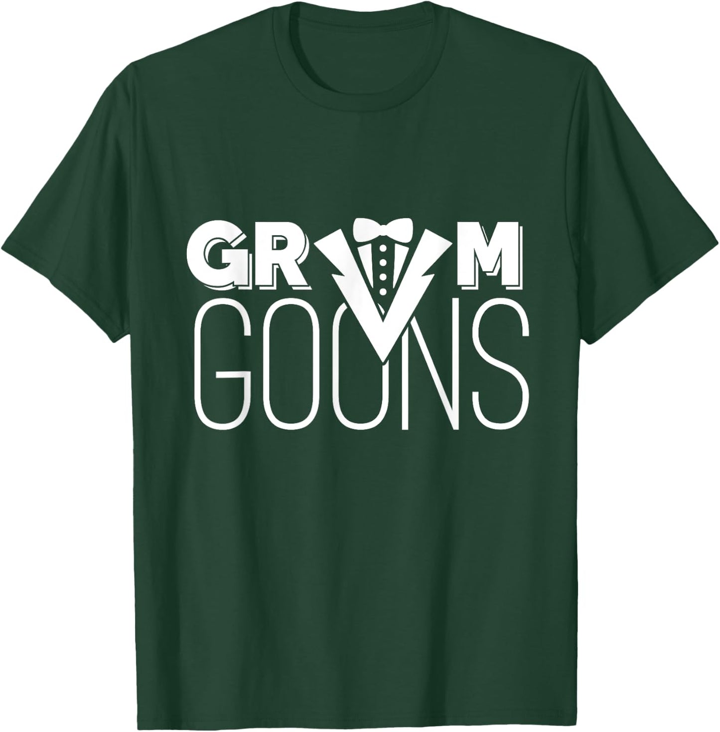 Grooms Goons Groomsman T-Shirt - T-Shirt | Forest