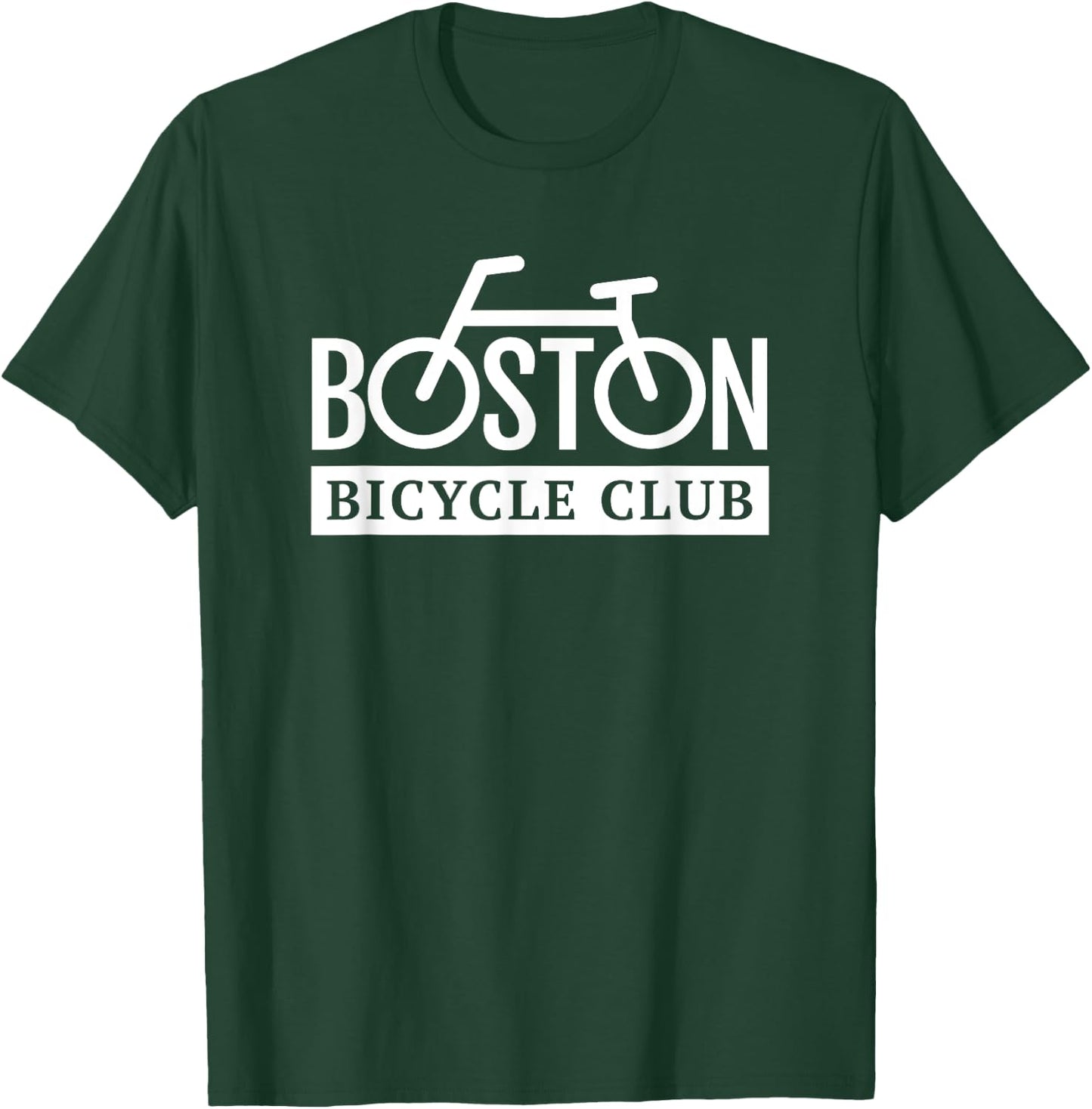 Bicycle Club Boston | Cycling Shirt T-Shirt - T-Shirt | Forest