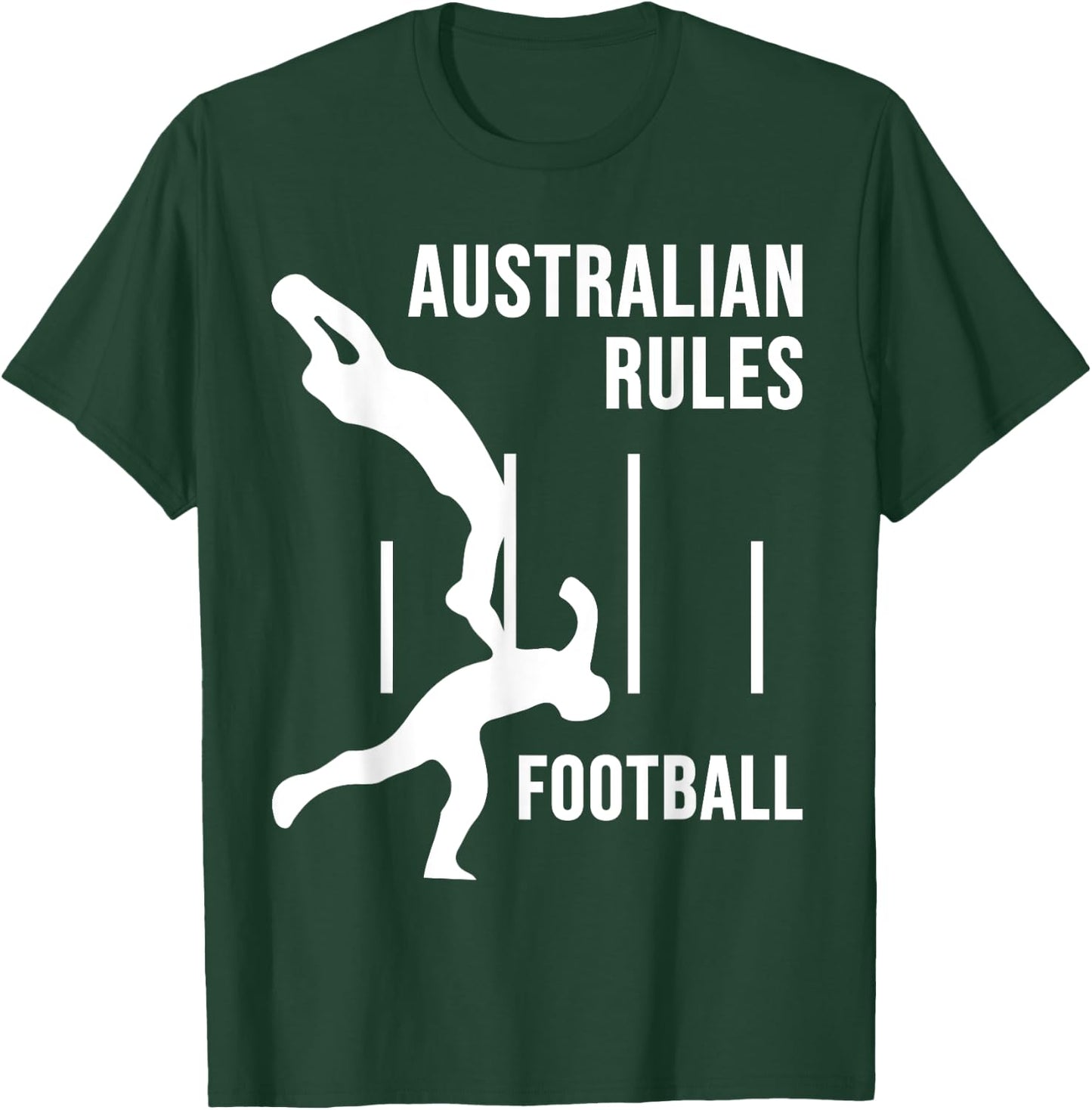 Great Aussie Sport Gift - Australian Rules Football Lovers T-Shirt - T-Shirt | Forest