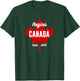 Regina Canada Eh Maple Leaf Canadian Flag Gift T-Shirt - T-Shirt | Forest