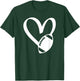 Football Heart T-Shirt - T-Shirt | Forest