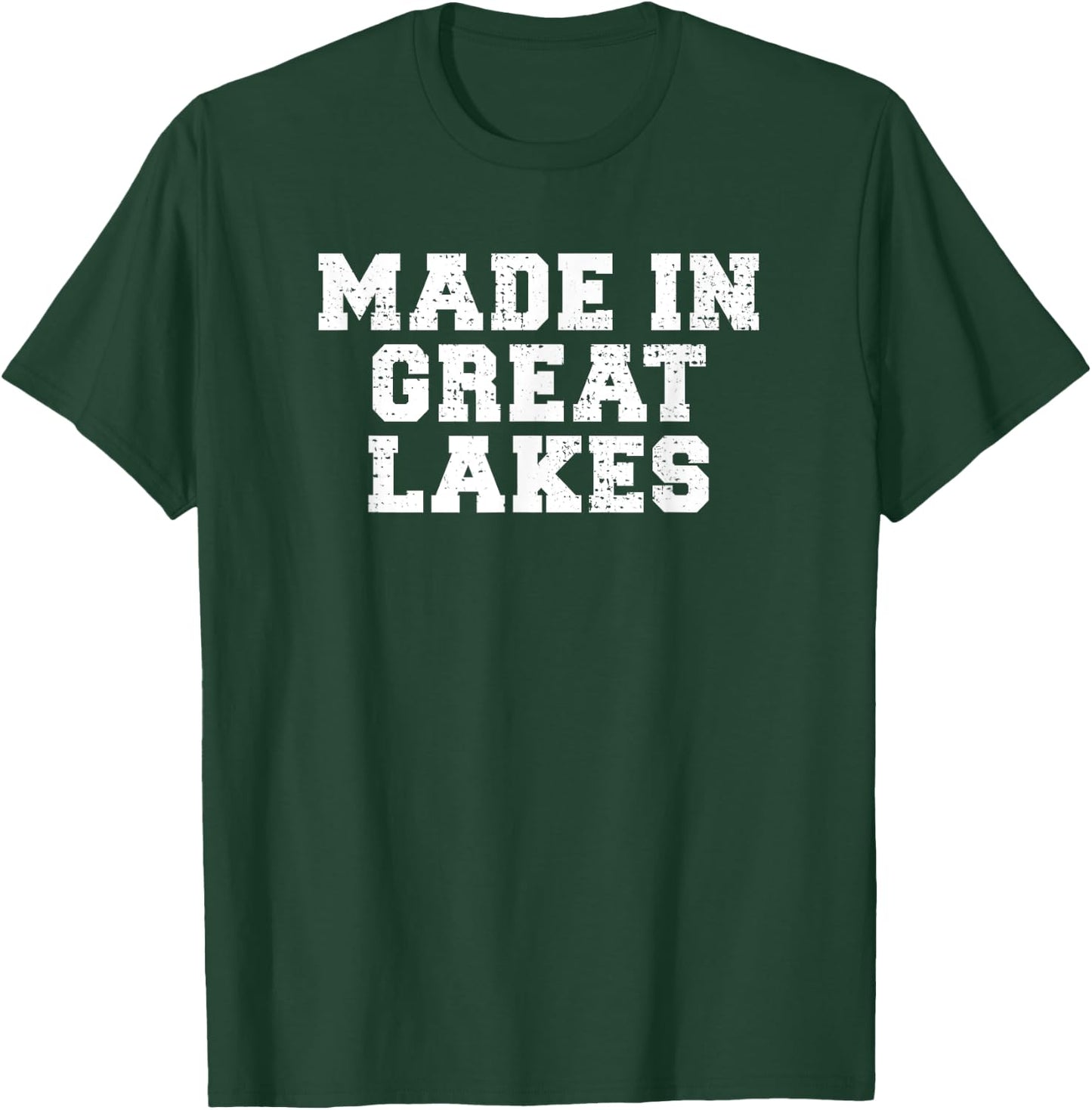 Made In Great Lakes Sailor Basic Boot Camp Graduate Shirt T-Shirt - T-Shirt | Forest