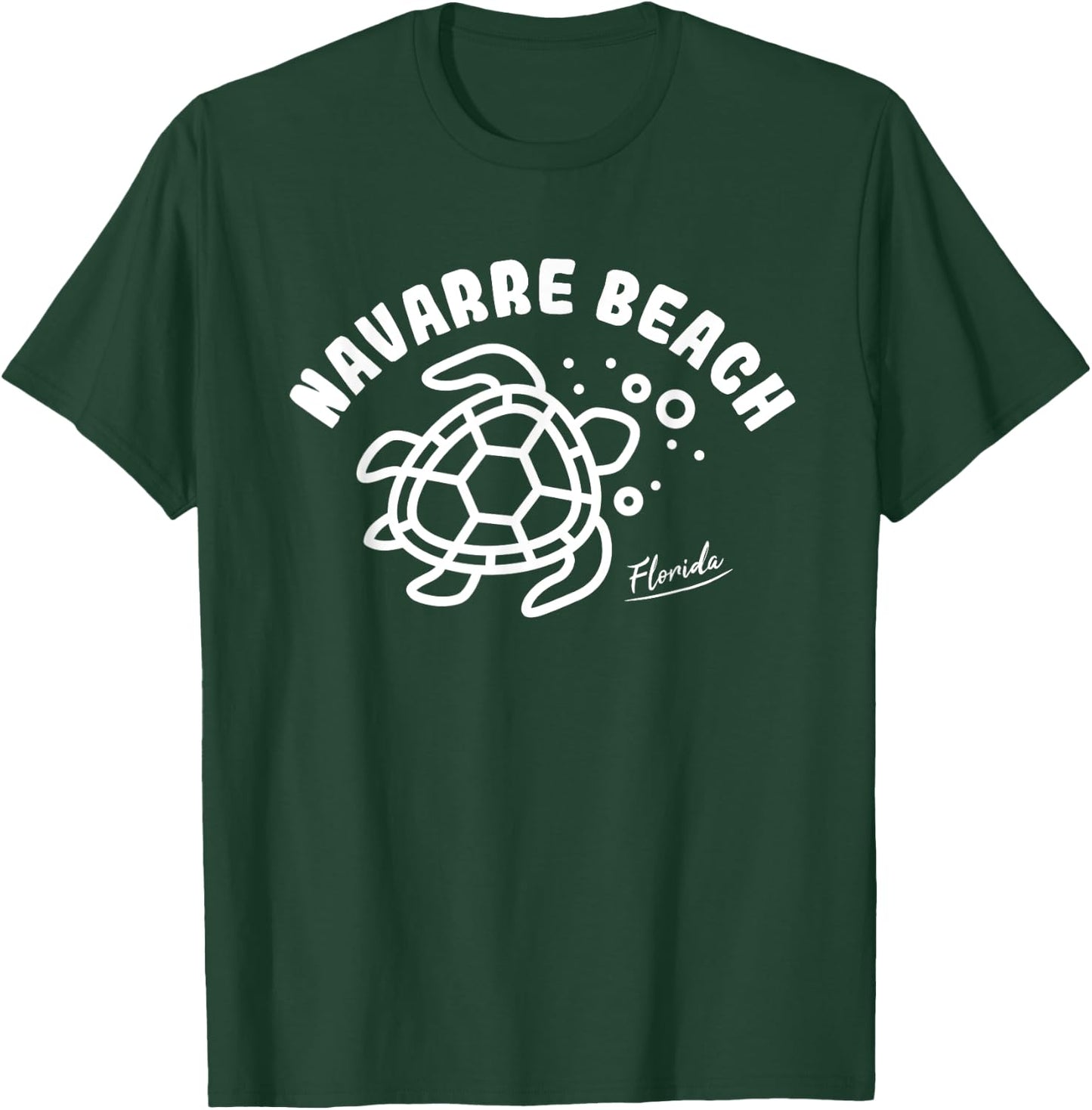 Navarre Beach Florida Sea Turtle Souvenir T-Shirt - T-Shirt | Forest