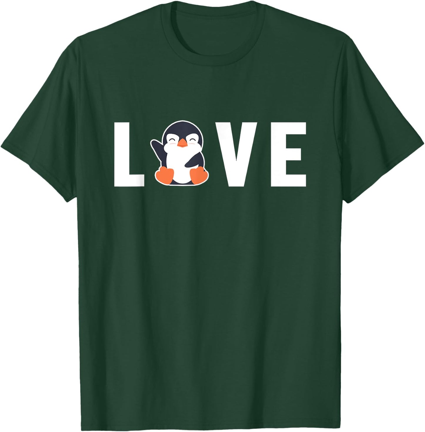 Love Sea Bird King Emperor Penguin Lover Penguin T-Shirt - T-Shirt | Forest