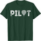 Hot Air Balloon Pilot Shirt Balloonist Fly High Ballooning T-Shirt - T-Shirt | Forest