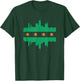 CHICAGO IRISH SKYLINE Green St Patricks Day Flag T Shirt T-Shirt - T-Shirt | Forest