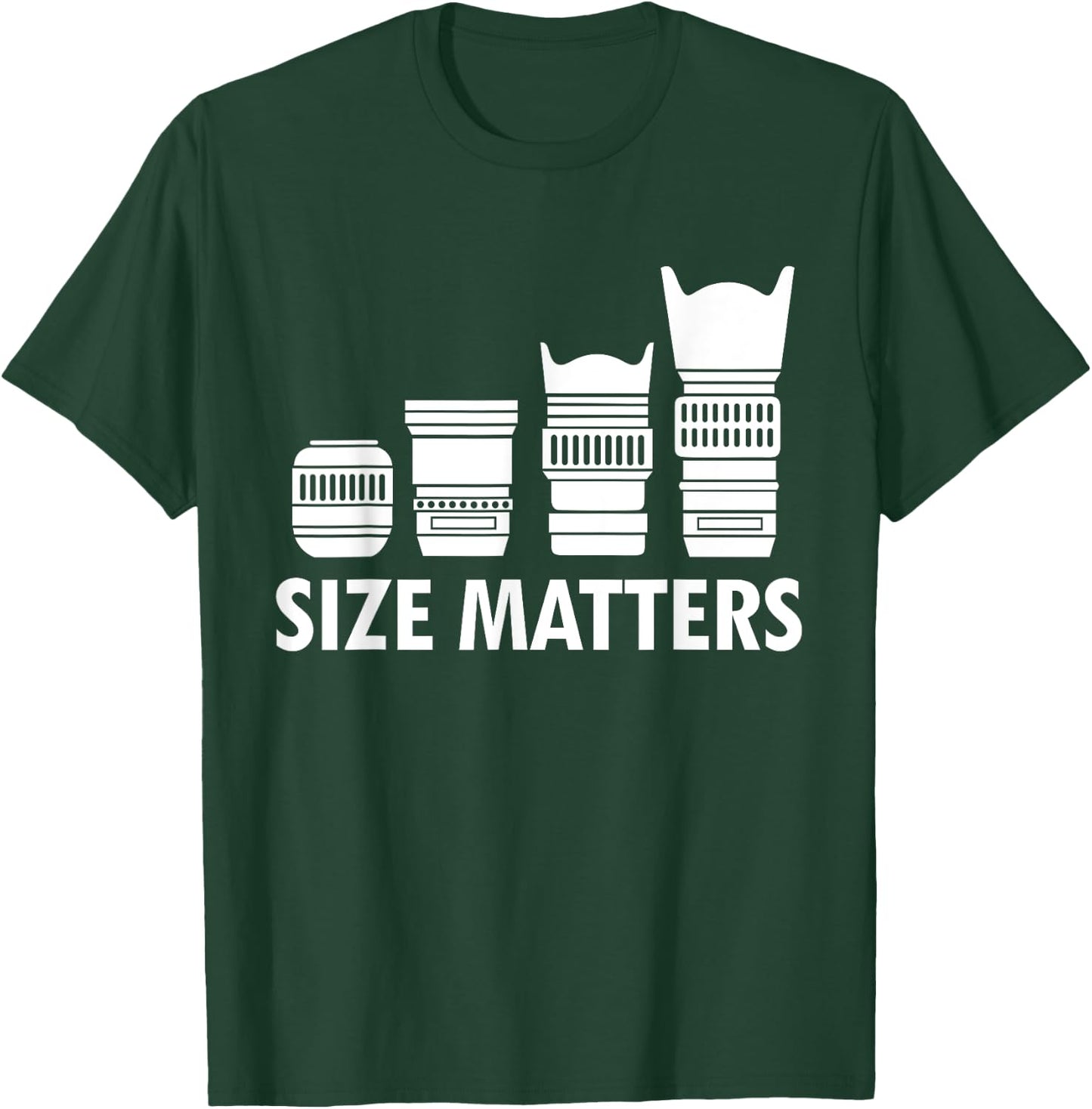 Photography Size Funny Photography T-Shirt - T-Shirt | Forest