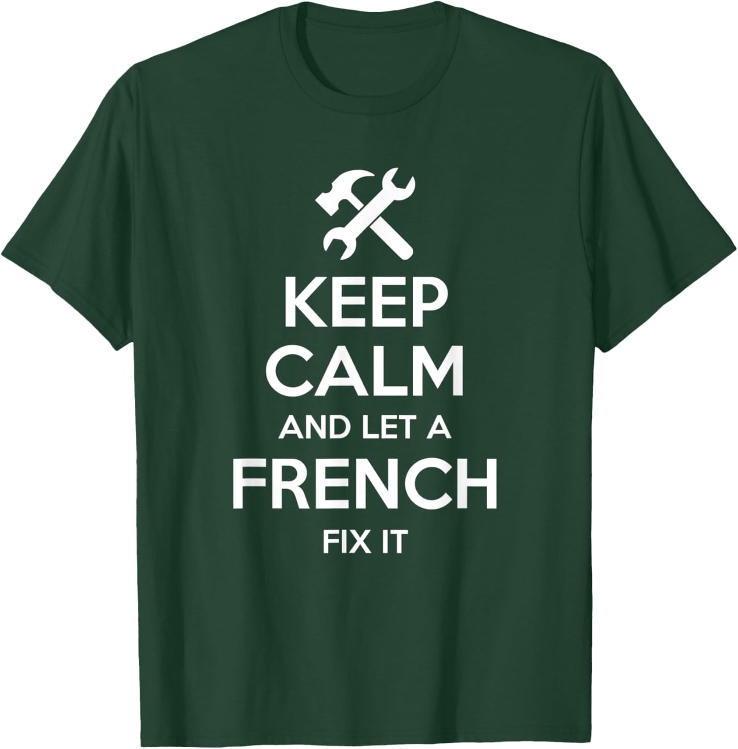 FRENCH Funny Surname Birthday Family Tree Reunion Gift T-Shirt - T-Shirt | Forest