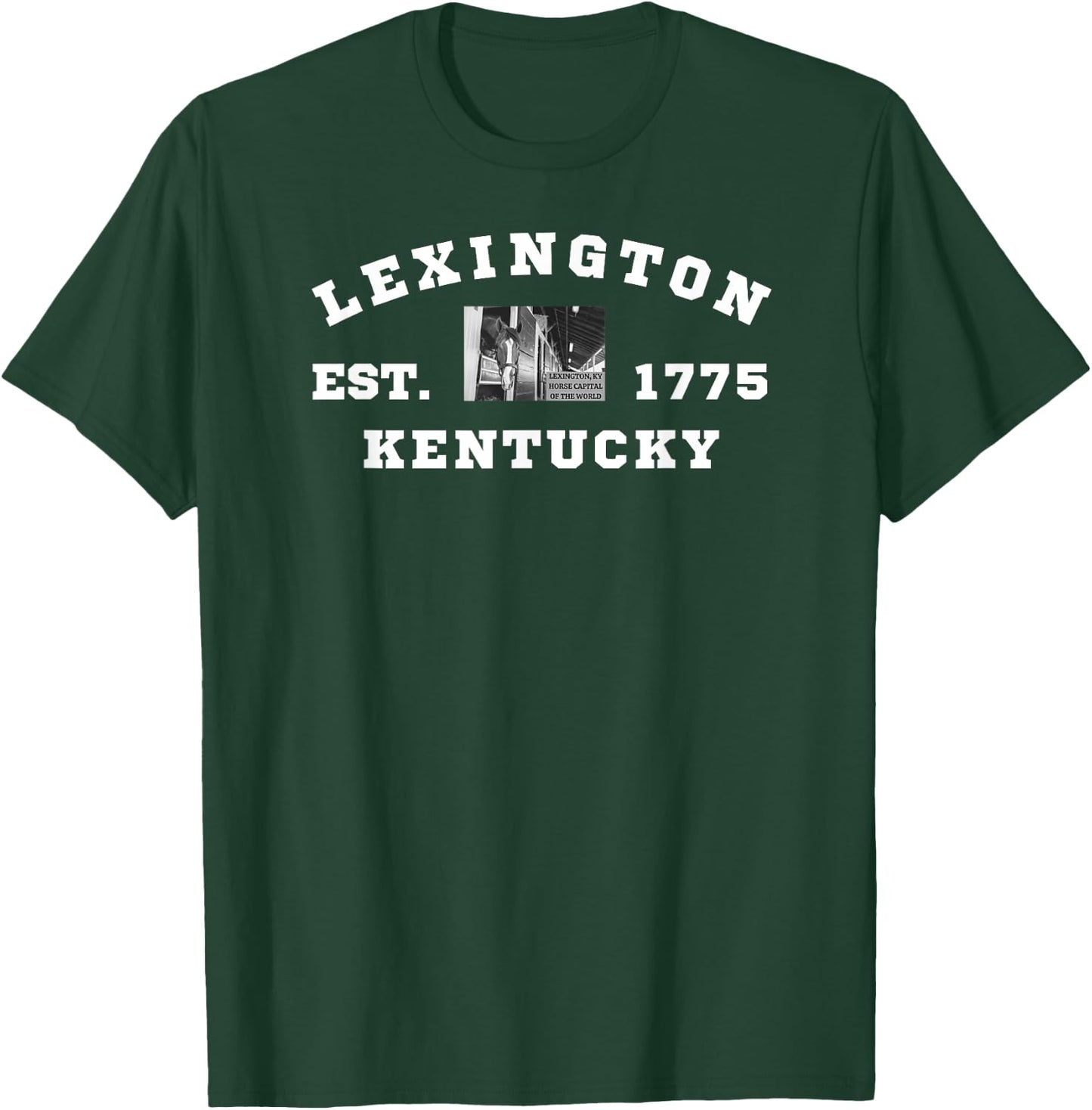 Lexington Kentucky Horse Capital Of The World T-Shirt - T-Shirt | Forest