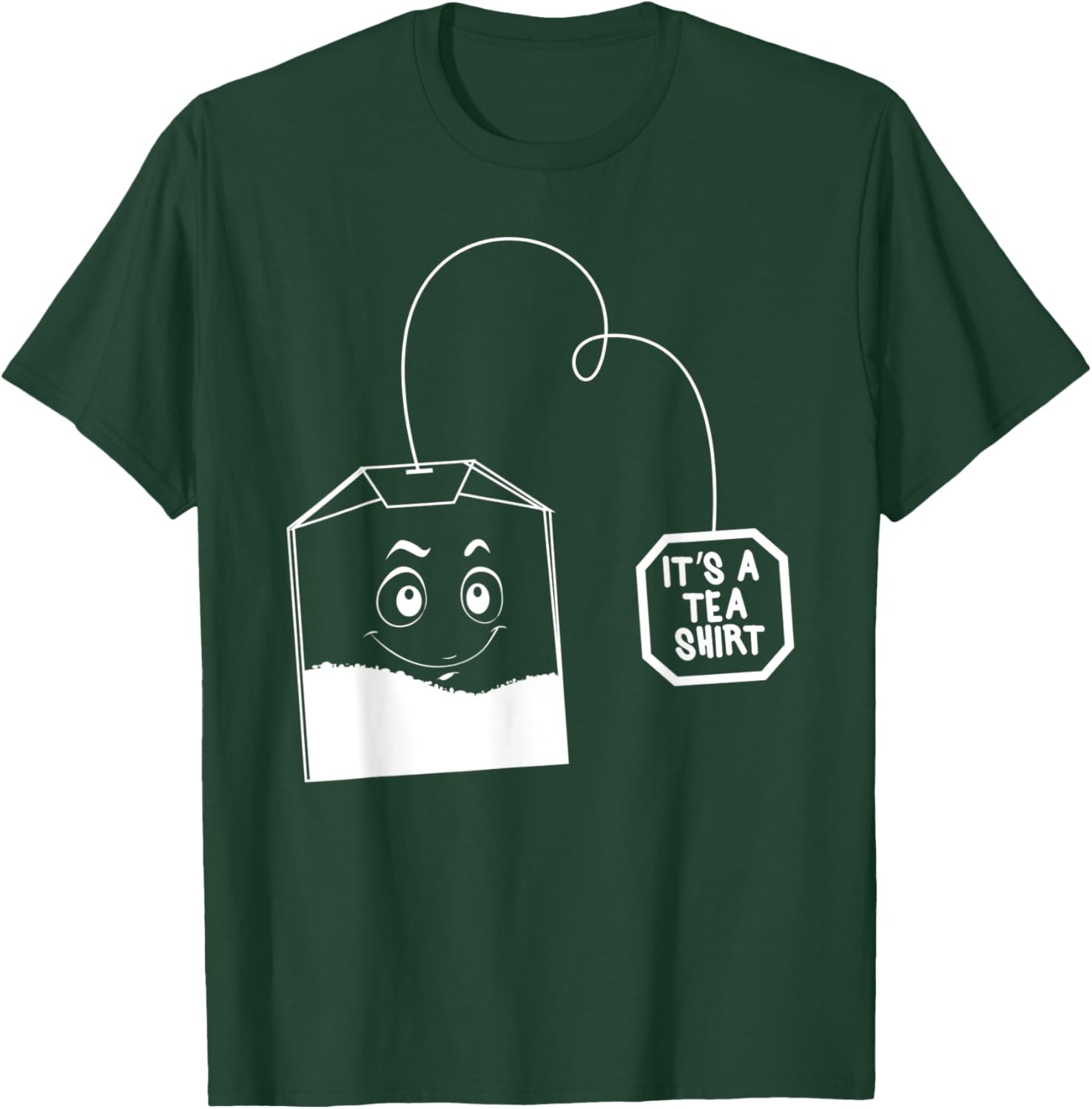It's My Tea | Trendy Tea Fanatics Gift T-Shirt - T-Shirt | Forest