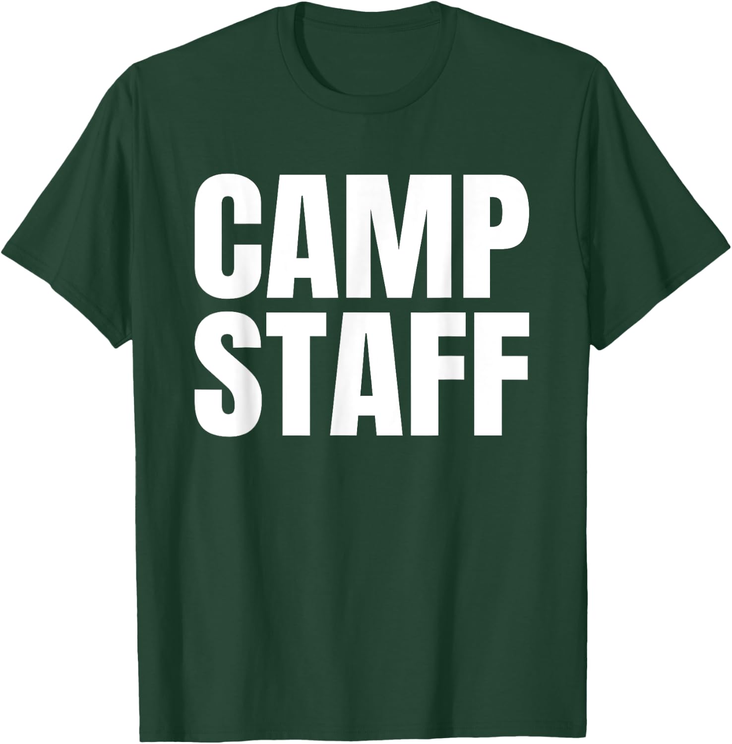 Summer Camp Staff Counselor Camping Camper Men Women Kids T-Shirt - T-Shirt | Forest