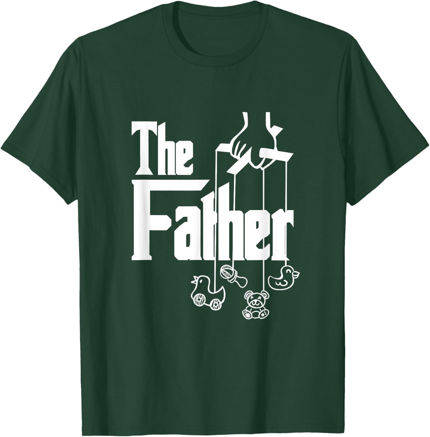 The Father Dad Daddy New Dad First Time Dad Father's Day T-Shirt - T-Shirt | Forest