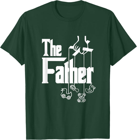 The Father Dad Daddy New Dad First Time Dad Father's Day T-Shirt - T-Shirt | Forest