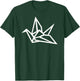 Origami crane T-Shirt - T-Shirt | Forest