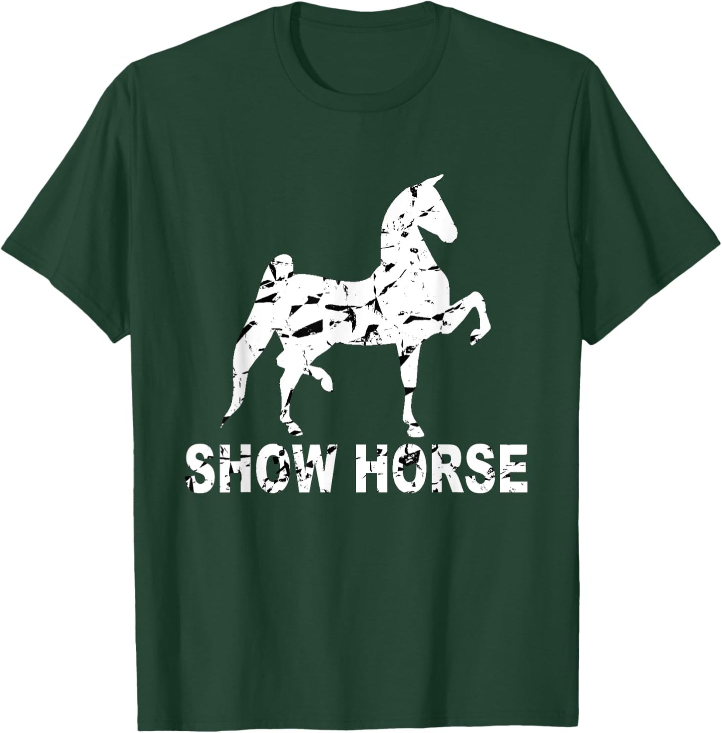 American Saddlebred Horse Training Gaited Horses Equitation T-Shirt - T-Shirt | Forest
