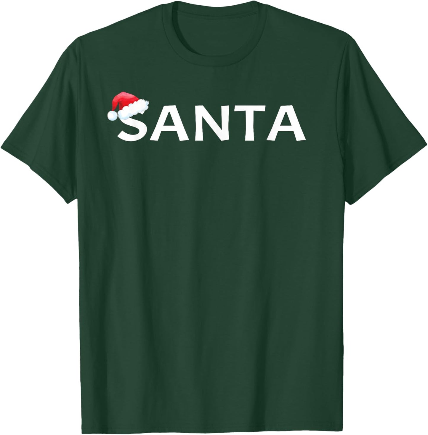 I Put Out For Santa Matching Couples Christmas Fun Idea T-Shirt - T-Shirt | Forest