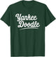 Yankee Doodle Cursive T-Shirt - T-Shirt | Forest