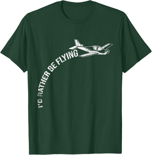 Funny aircraft pilots T-Shirt - T-Shirt | Forest