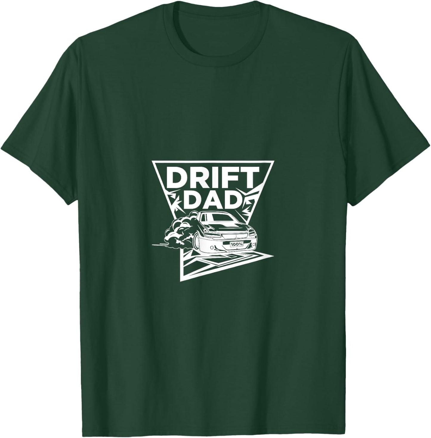 Drift Dad Japan Car Drifting With Smoke Daddy Project Stance T-Shirt - T-Shirt | Forest