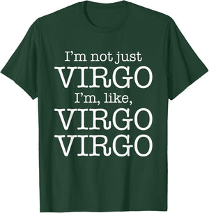 Virgo Virgo | Funny Zodiac Horoscope Virgo AF Birthday Gift T-Shirt - T-Shirt | Forest