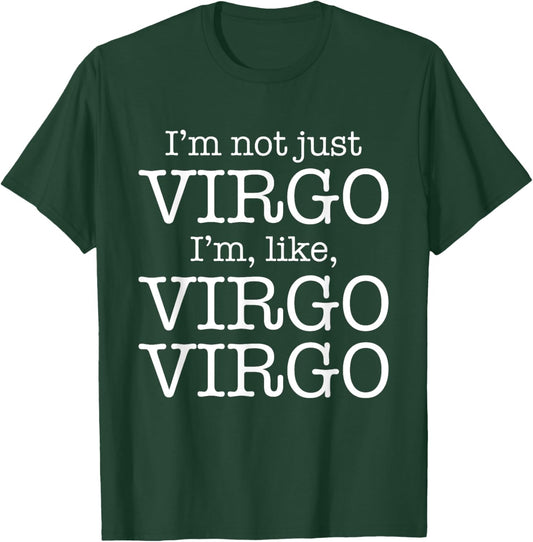 Virgo Virgo | Funny Zodiac Horoscope Virgo AF Birthday Gift T-Shirt - T-Shirt | Forest