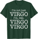 Virgo Virgo | Funny Zodiac Horoscope Virgo AF Birthday Gift T-Shirt - T-Shirt | Forest