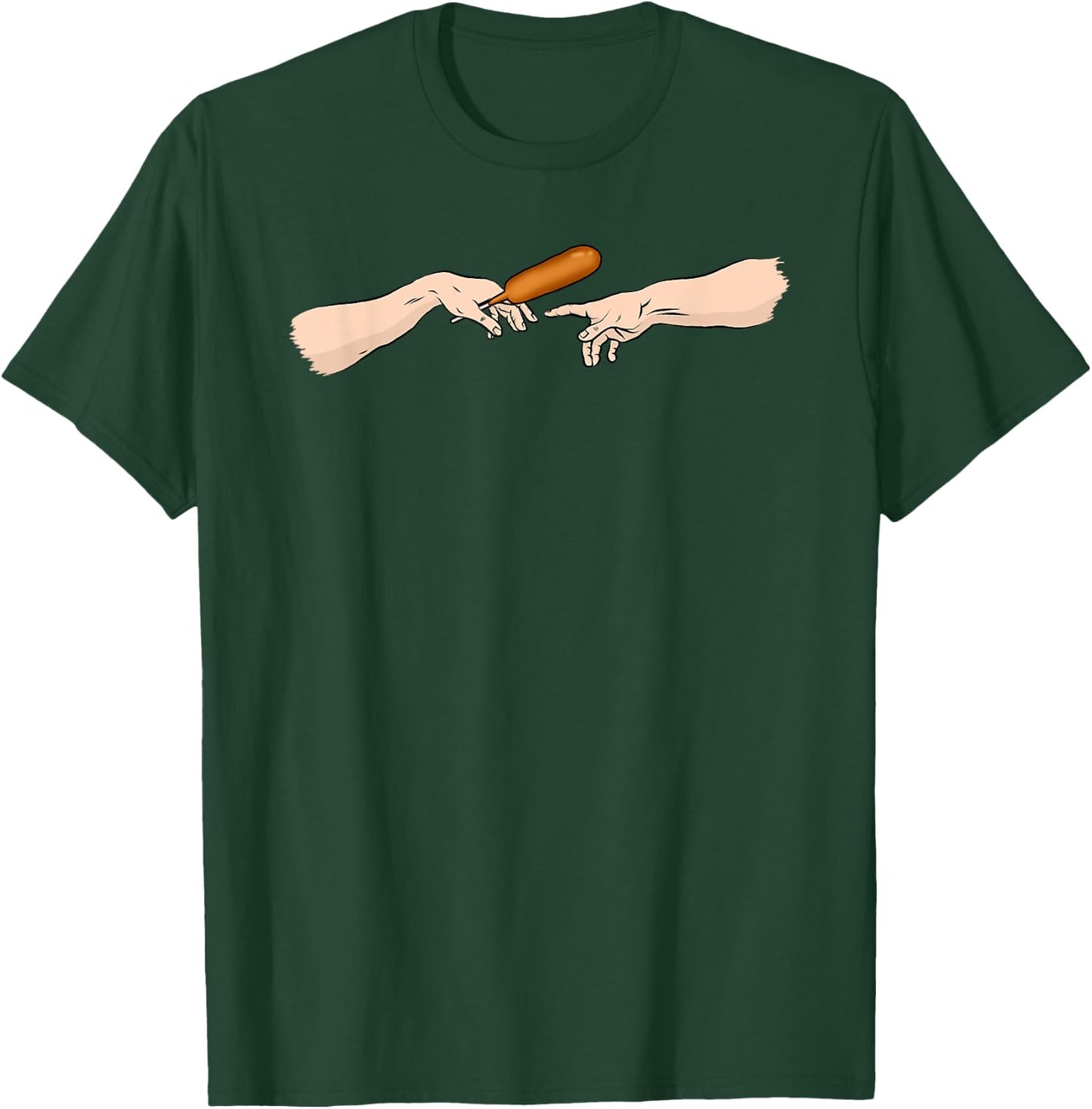 Give me this corndog - I love corndogs lover eater funny Women T-Shirt - T-Shirt | Forest