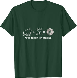 Apes Together Strong T-Shirt - T-Shirt | Forest