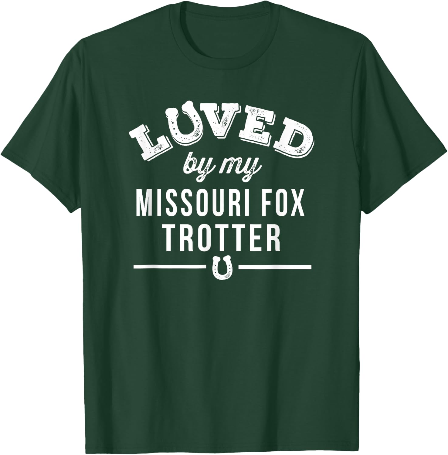 Missouri Fox Trotter Horse T-Shirt - T-Shirt | Forest