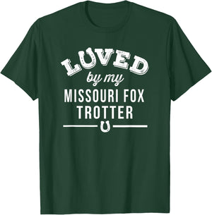 Missouri Fox Trotter Horse T-Shirt - T-Shirt | Forest