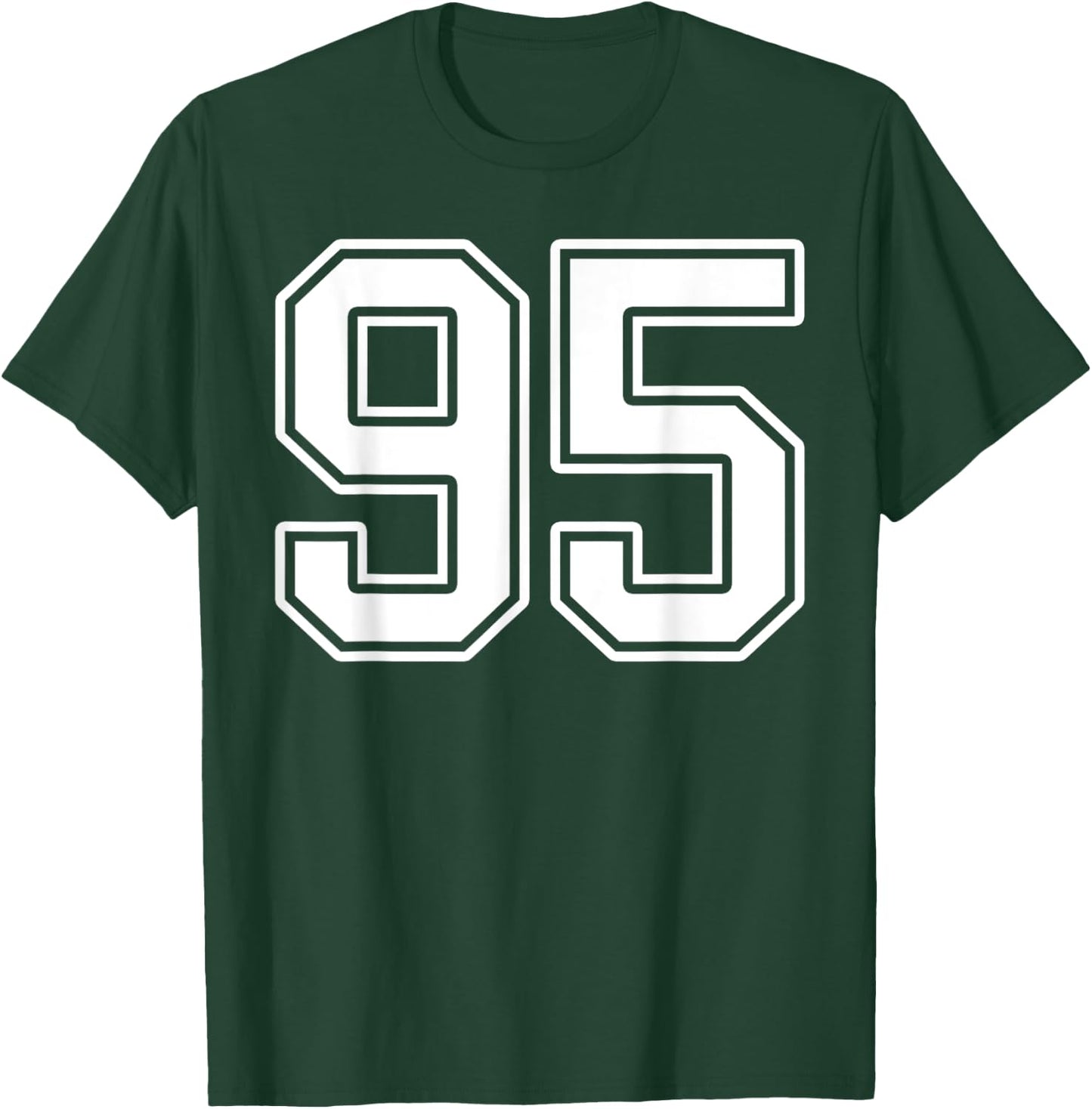 Number 95 Fan Player Jersey Style #95 Men Women Kids T-Shirt - T-Shirt | Forest