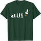 Human Evolution Monkey to Man to Rocket - Space Exploration T-Shirt - T-Shirt | Forest