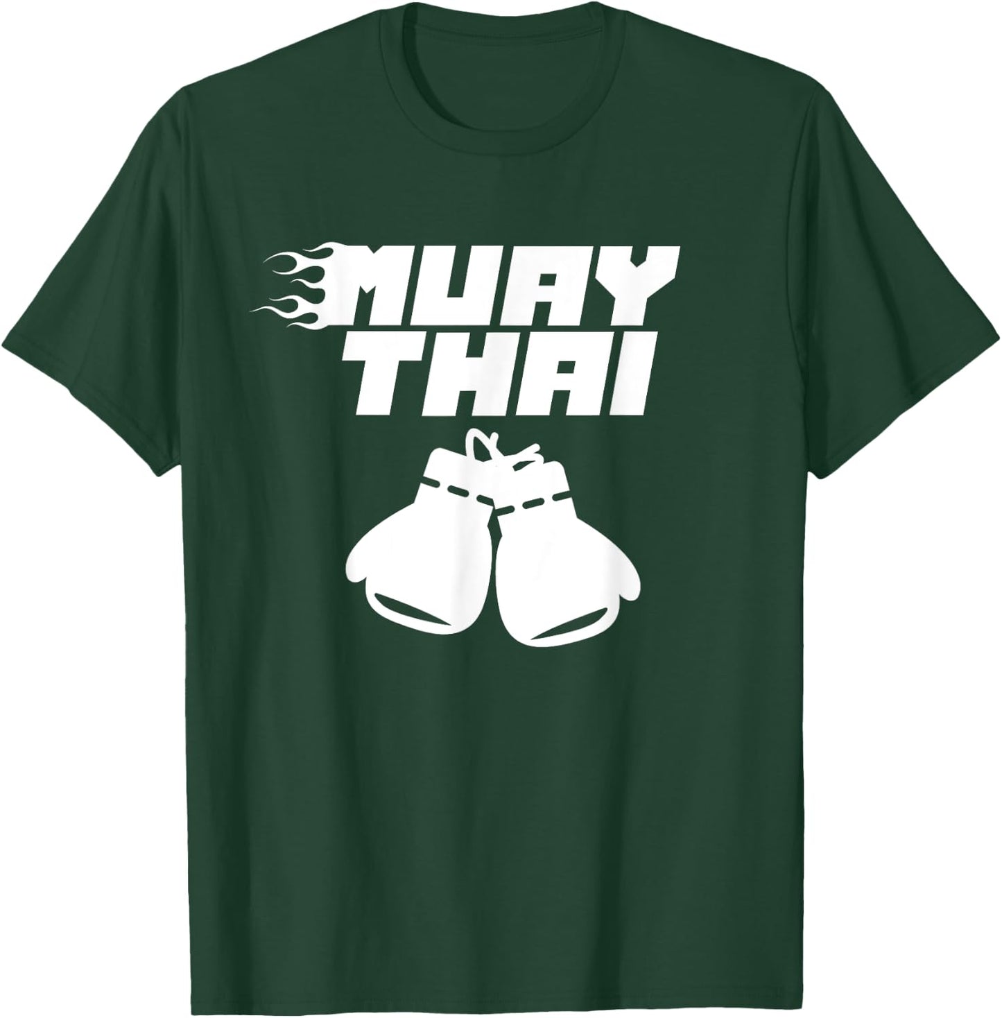 Muay Thai Martial Arts Fighter Hobby Boxing T-Shirt - T-Shirt | Forest