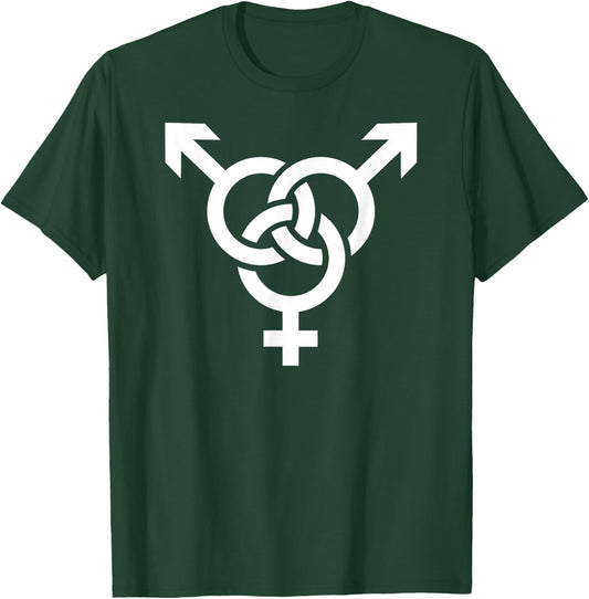 Bisexual logo T-Shirt - T-Shirt | Forest