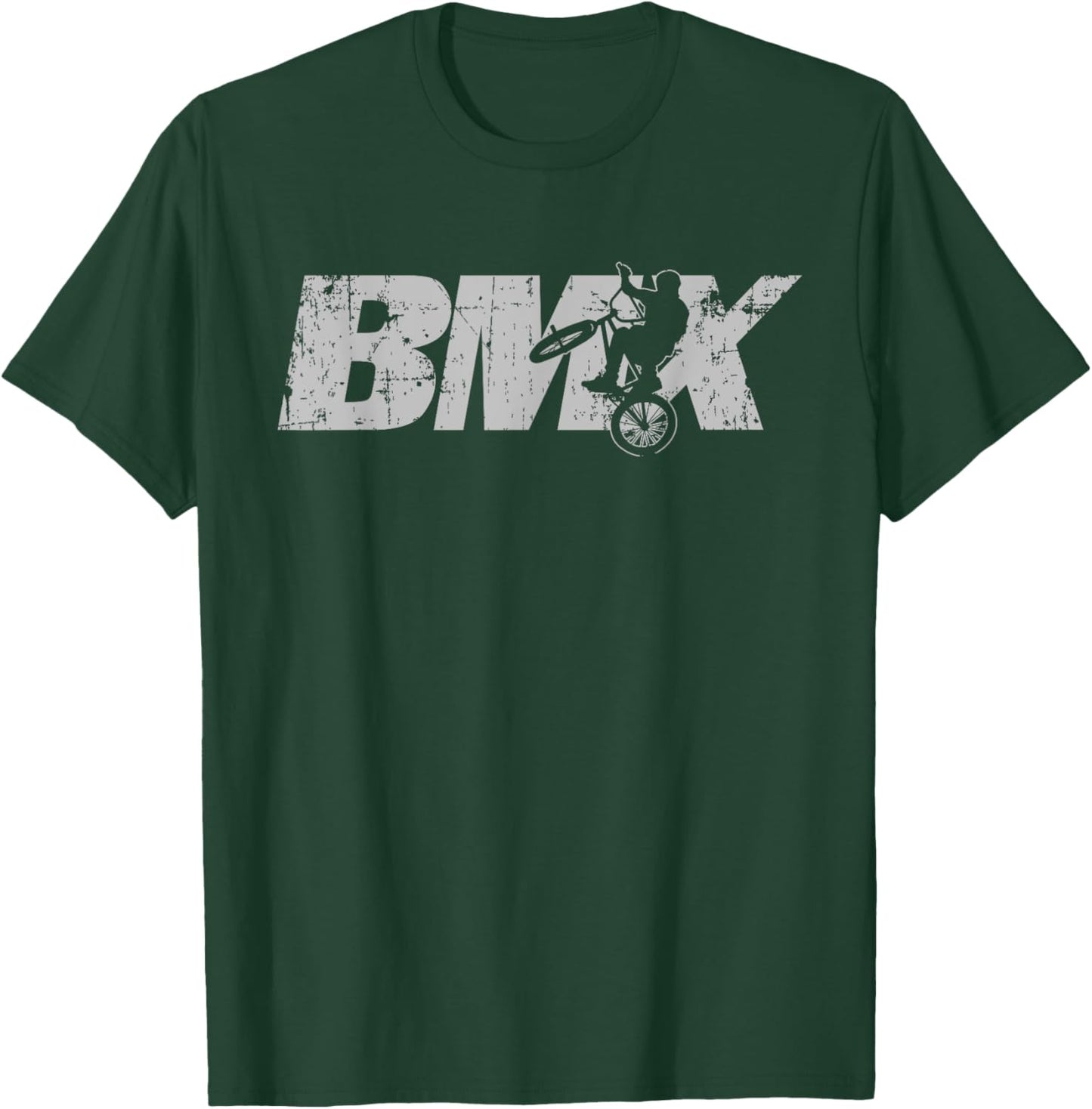 BMX Rider Apparel Gift Women Kids Boy Girls T-Shirt - T-Shirt | Forest
