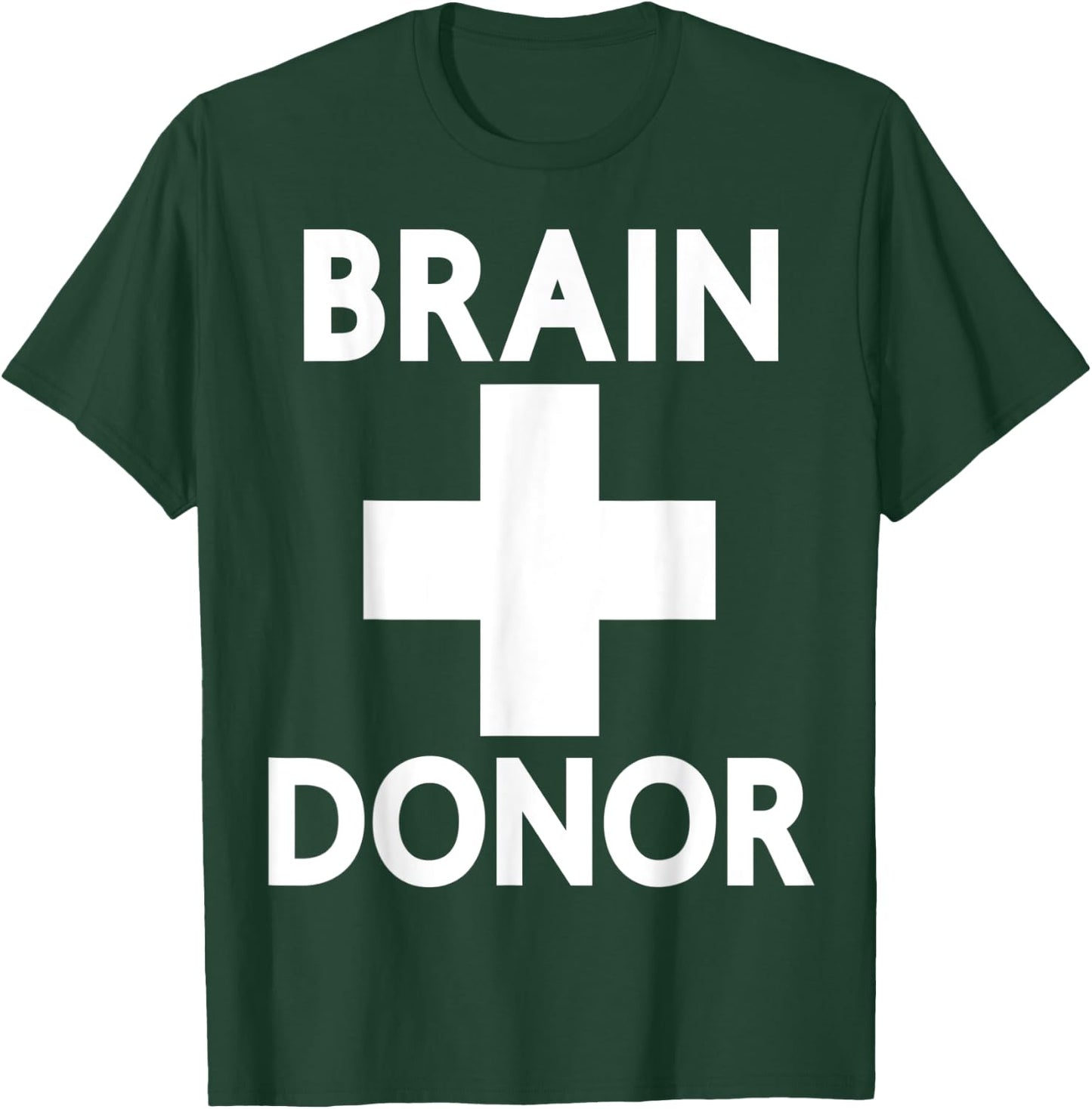 Zombie Brain Donor Dispenser Funny Halloween Costume Men Boy T-Shirt - T-Shirt | Forest